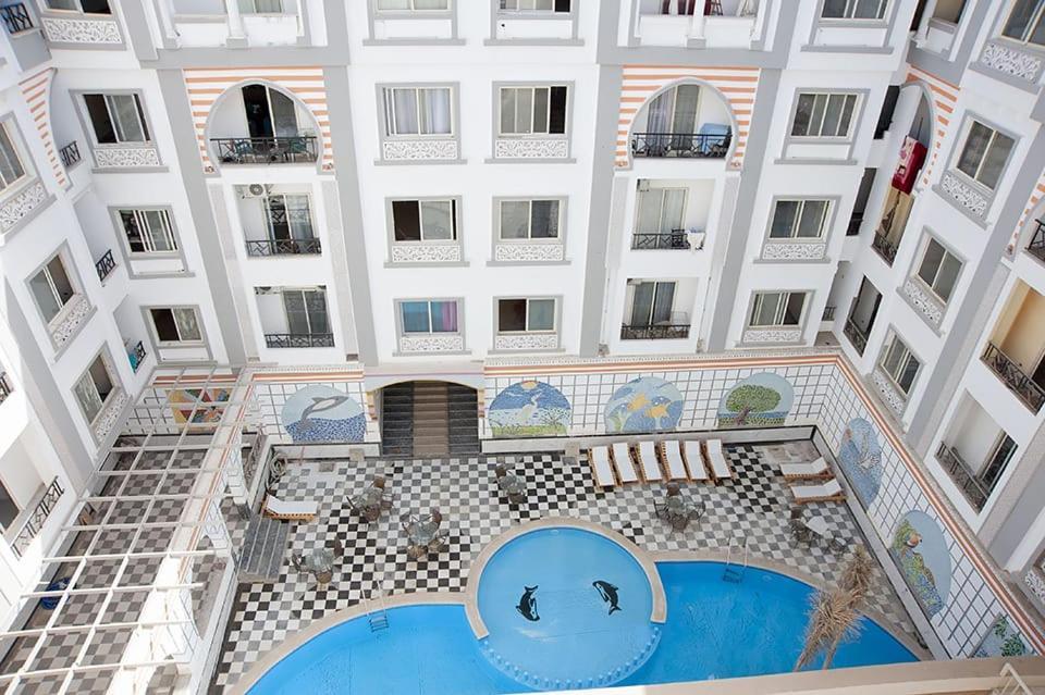 Studio Pool View Next To The Marina,Sheraton Plaza 320 ฮูร์กาดา ภายนอก รูปภาพ